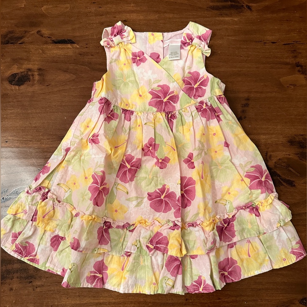 Tropical summer dress